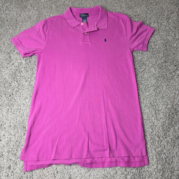 Polo Ralph Lauren Other - Polo Ralph LaurenBoys XL18-20 Pink Short Sleeve Cotton Mesh Polo Shirt Pony Logo